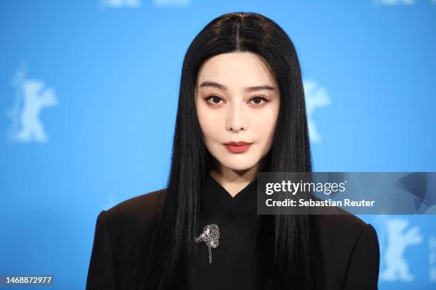 Fan Bingbing attends the "Green Night" photocall during the 73rd Berlinale International Film Festival Berlin at Grand Hyatt Hotel on February 23,...