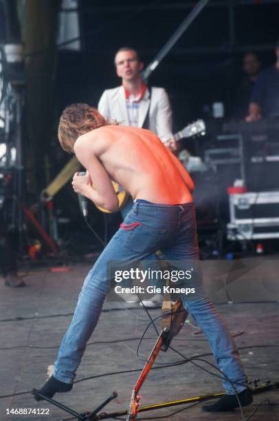 Johnny Razorlight Q Razorlight, Johnny Borrell, Bjorn Agren, Pukkelpop Festival, Hasselt ...