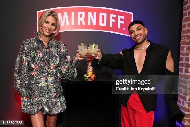 Charissa Thompson and Angel Merino partner with Smirnoff Spicy Tamarind to host a Margarita Makeover Takeover in Los Angeles on National Margarita...