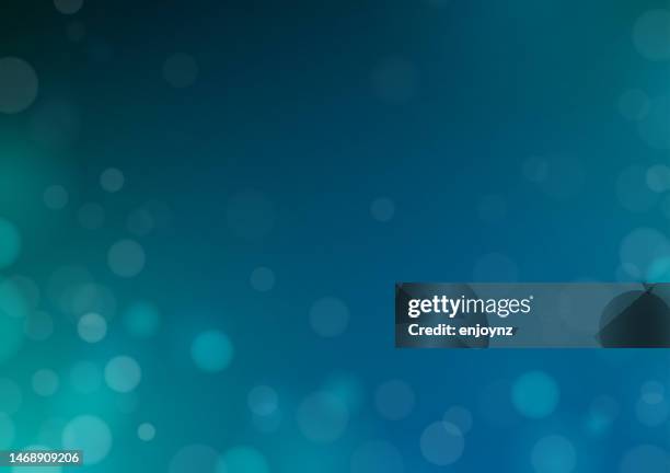 glittering abstract turquoise blue christmas lights - teal bokeh stock illustrations