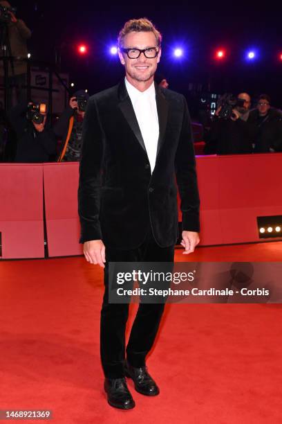 Simon Baker attends the "Limbo" premiere during the 73rd Berlinale International Film Festival Berlin at Berlinale Palast on February 23, 2023 in...