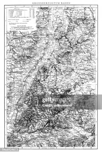 German Rvers Map German Rivers Map Photos and Premium High Res Pictures - Getty Images