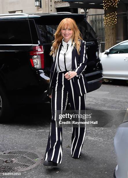 Singer Jewel is seen outside “Tamron Hall Show" on February 23, 2023 in New York City.