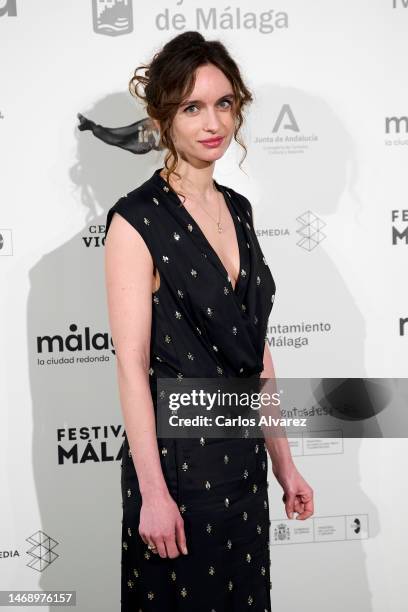 Clara Ponsot attends the Malaga Film Festival 2023 presentation at the Royal Theater on February 23, 2023 in Madrid, Spain.