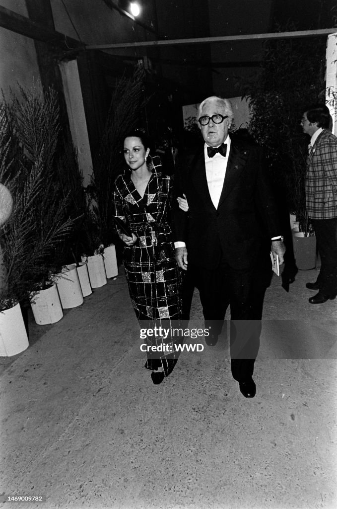 Triff Lia Triff and Melvin Belli attend the opening of the San Francisco ...