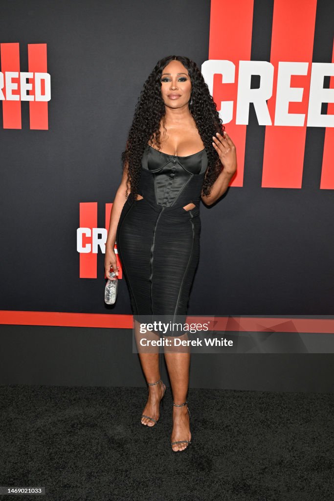 Cynthia Bailey attends the "Creed III" HBCU Atlanta Fan Screening at