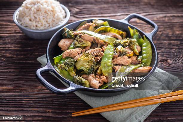 61 Chinese Chicken Broccoli Stir Fry Stock Photos, High-Res Pictures