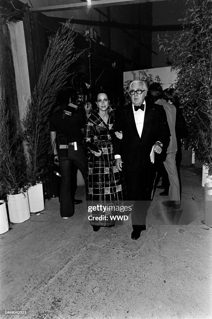 Triff Lia Triff and Melvin Belli attend the opening of the San Francisco ...