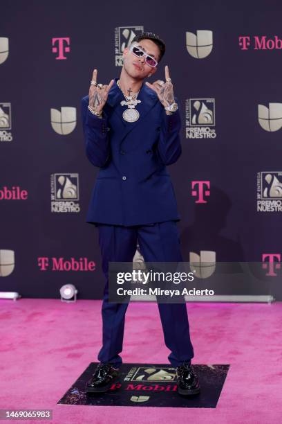 Pantoja attends the 35th Premio Lo Nuestro at Miami-Dade Arena on February 23, 2023 in Miami, Florida.