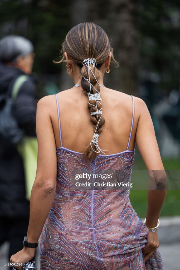 Street Style - Day 3 - Milan Fashion Week Womenswear Fall/Winter 2023/2024