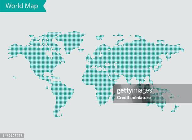 illustrazioni stock, clip art, cartoni animati e icone di tendenza di mappa del mondo - planisfero