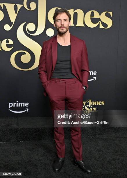 Sam Claflin attends the Los Angeles Premiere of Prime Video's "Daisy Jones & The Six" at TCL Chinese Theatre on February 23, 2023 in Hollywood,...