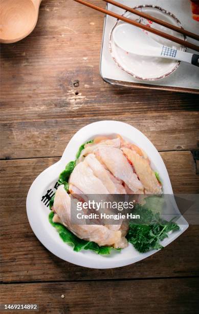 chinese sichuan hotpot dish - spicy fish szechuan stock-fotos und bilder