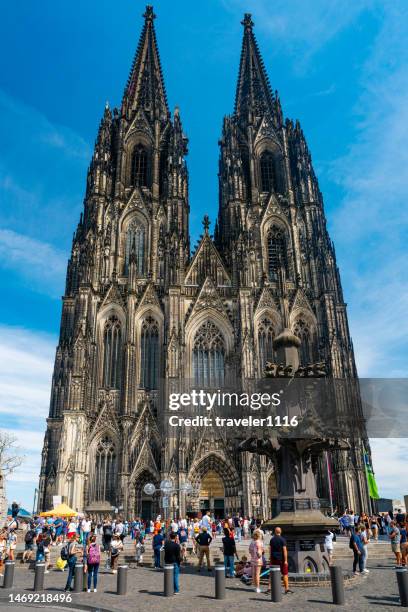 cologne cathedral in cologne, germany - cologne cathedral stock pictures, royalty-free photos & images