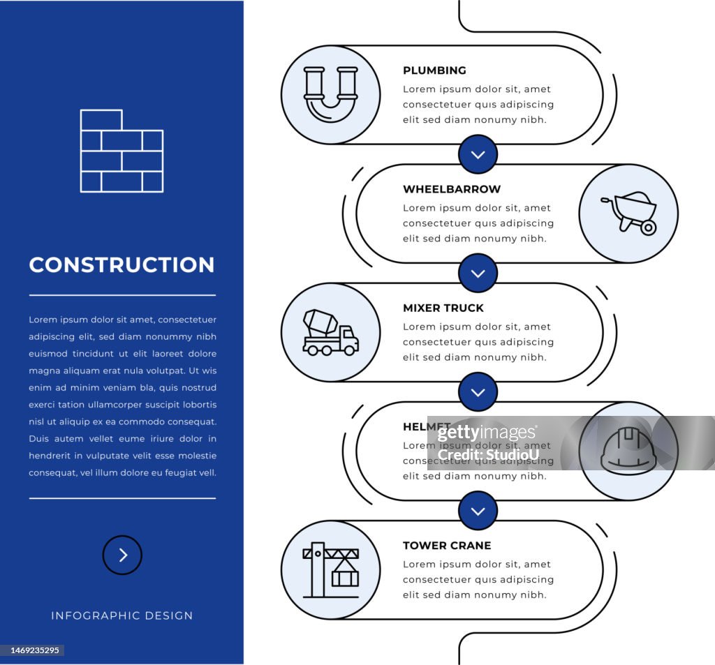 Construction Infographic Design