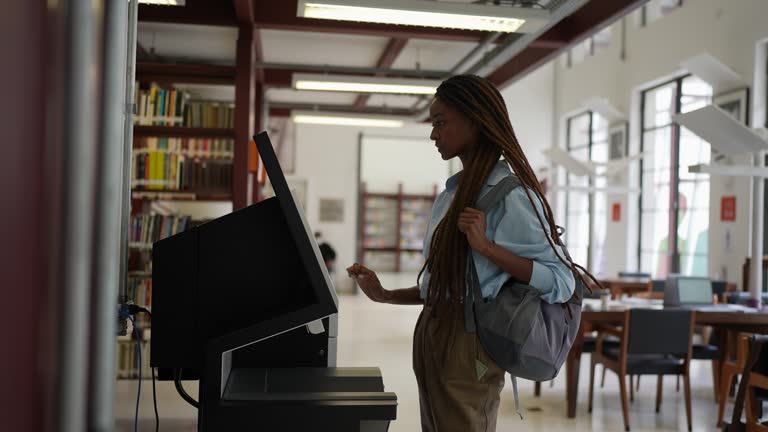Library System Student Library Book Scan Videos and HD Footage - Getty Images