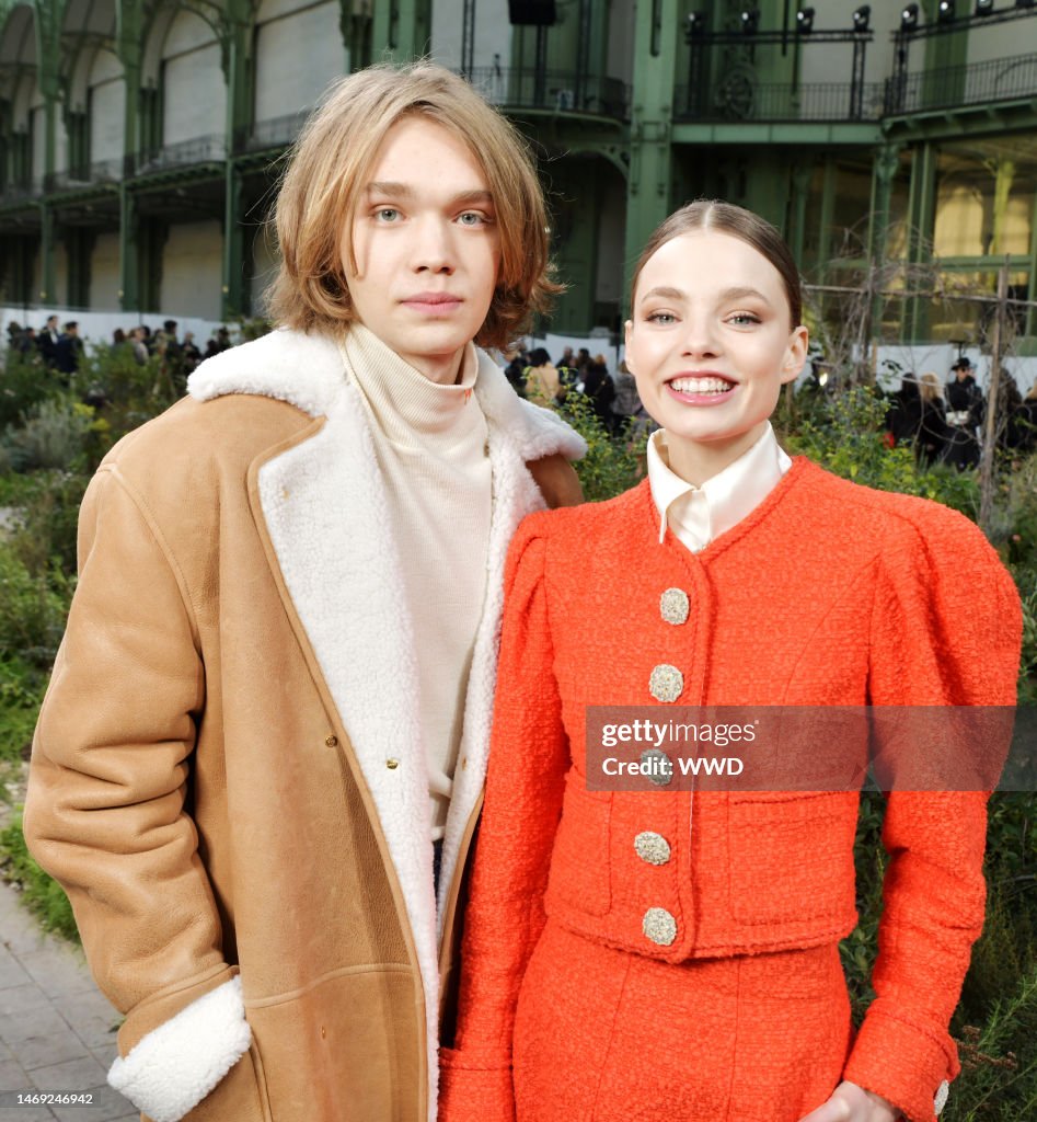 Charlie Plummer and Kristine Froseth in the front row News Photo ...