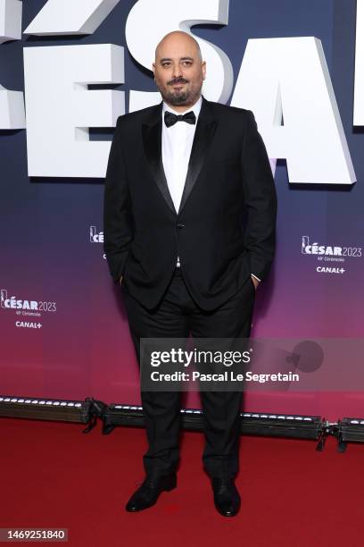 Jérôme Commandeur arrives at the 48th Cesar Film Awards at L'Olympia on February 24, 2023 in Paris, France.