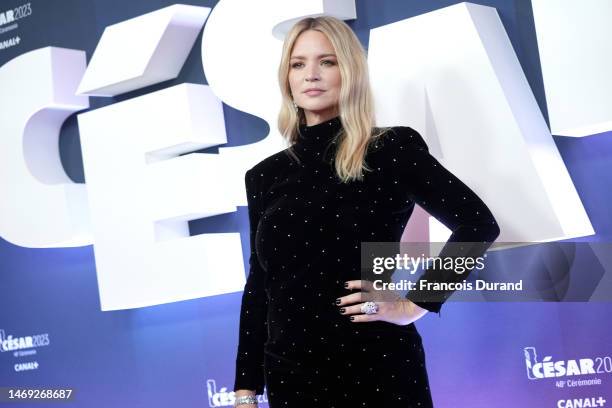 Virginie Efira arrives to the 48th Cesar Film Awards at L'Olympia on February 24, 2023 in Paris, France.