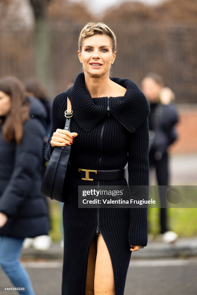 Street Style - Day 4 - Milan Fashion Week Womenswear Fall/Winter 2023/2024