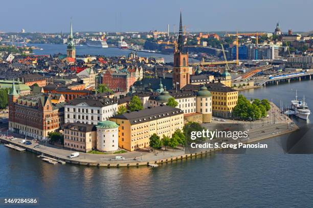 altstadt - stockholm - schweden - stockholm county stock-fotos und bilder