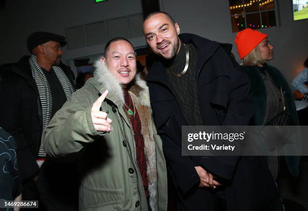 Jesse Williams and guest