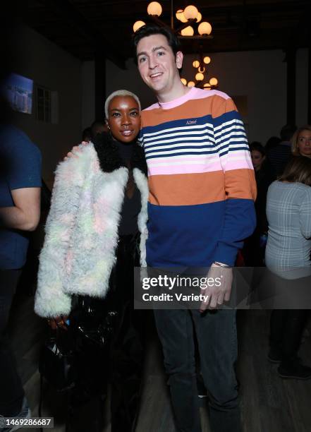 Derica Cole Washington and Nicholas Braun