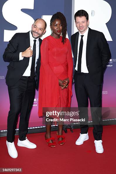 Toufik Ayadi, Alice Diop, and Christophe Barral attend the 48th Cesar
