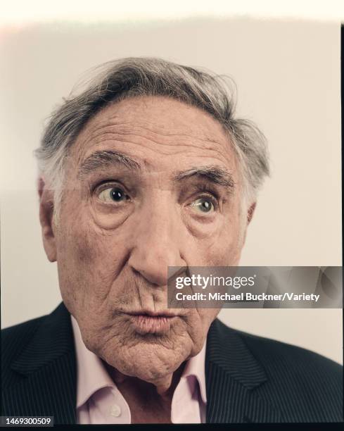 Actor Judd Hirsch poses for a portrait at 95th OSCARS® Nominees Luncheon at The Beverly Hilton on February 13, 2023 in Beverly Hills, California.