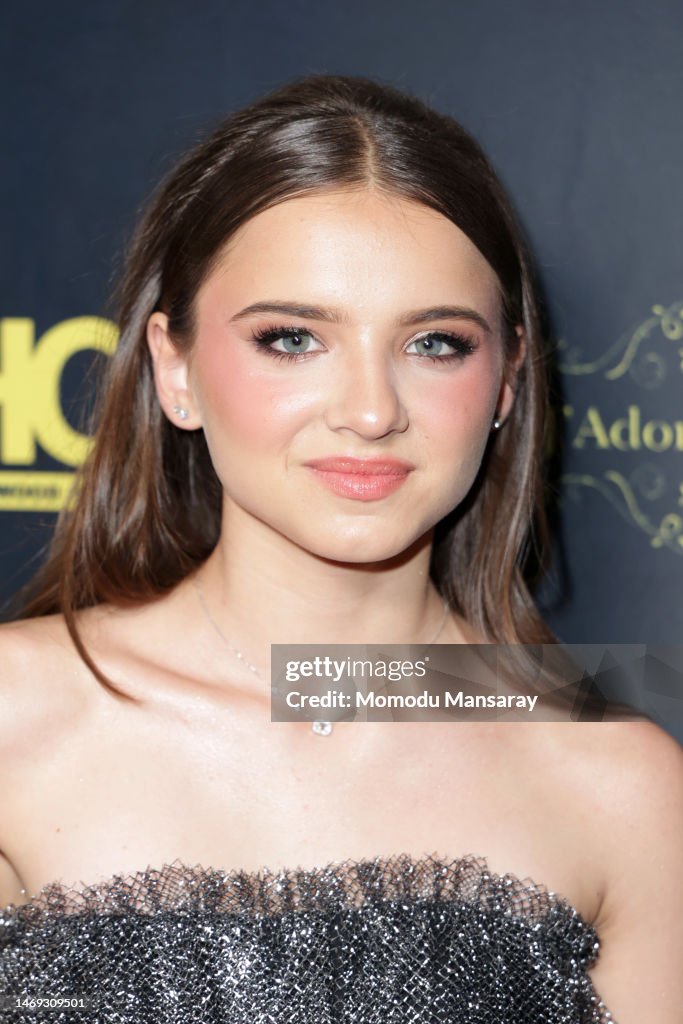 Madeleine McGraw attends the Hollywood Critics Association's 2023 HCA