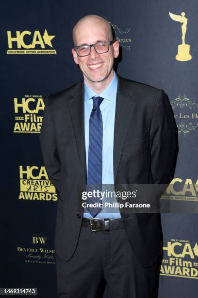 Dan Murrell attends the Hollywood Critics Association's 2023 HCA Film Awards at Beverly Wilshire, A Four Seasons Hotel on February 24, 2023 in...