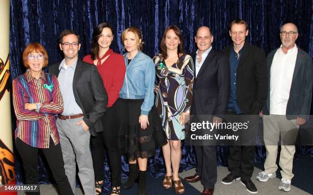 Jane Anderson, Elliott Kaplan, Christine Nangle, Stephanie Gillis, Semi Chellas, Alec Berg, Cynthia Littleton, Joshua Brand and Matthew Weiner