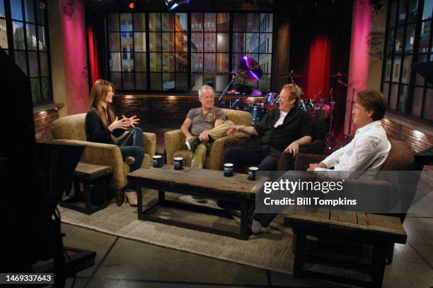 Rock band Chicago appears on the TV show PRIVATE SESSIONS on June 29, 2008 in New York City.