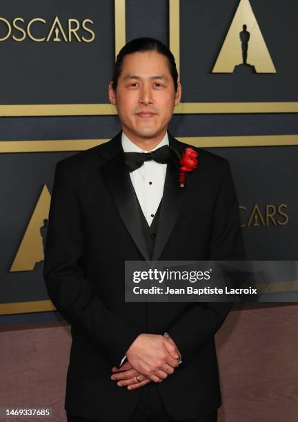 Theodore Kim attends the Academy Of Motion Pictures Arts and Sciences' 2023 Scientific and Technical Awards presentation at Academy of Motion Picture...