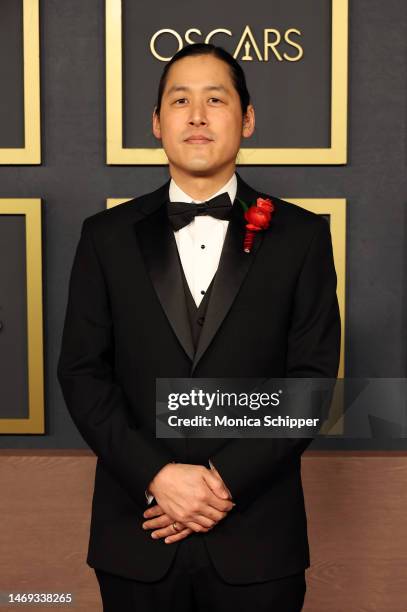 Theodore Kim attends the Academy Of Motion Pictures Arts and Sciences' 2023 Scientific and Technical Awards presentation at Academy of Motion Picture...