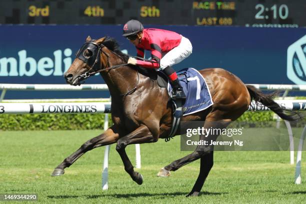 James Mcdonald riding Glory Daze winsRace 4 Fitzgerald Jenkins during TAB Chipping Norton Stakes Day - Sydney Racing at Royal Randwick Racecourse on...