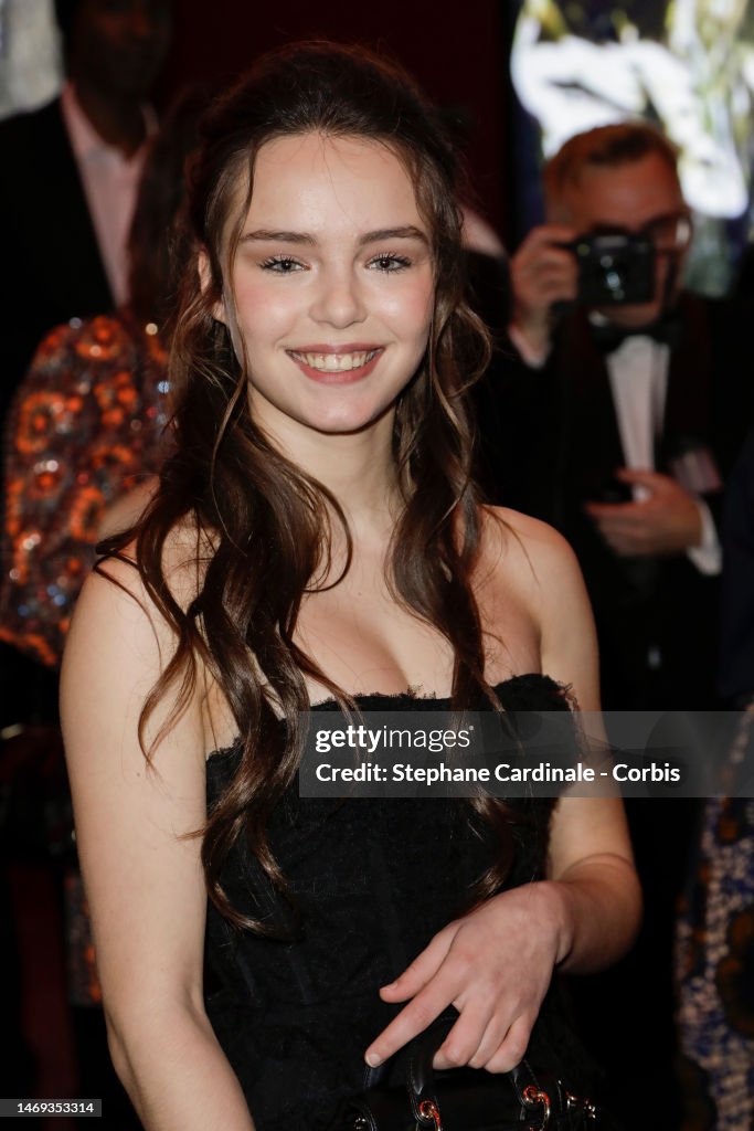 Mallory Wanecque arrives at 48th Cesar Film Awards cocktail at... News