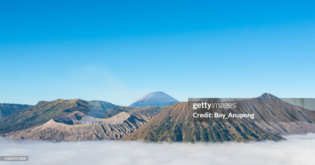 Beautiful Landscape Of The Volcano Complex In Bromo Tengger Semeru ...
