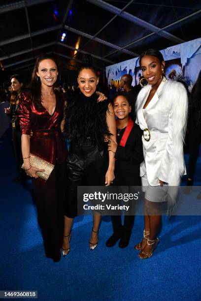 Lauren Hashian, Tia Mowry-Hardrict, Cree Hardrict and Kelly Rowland