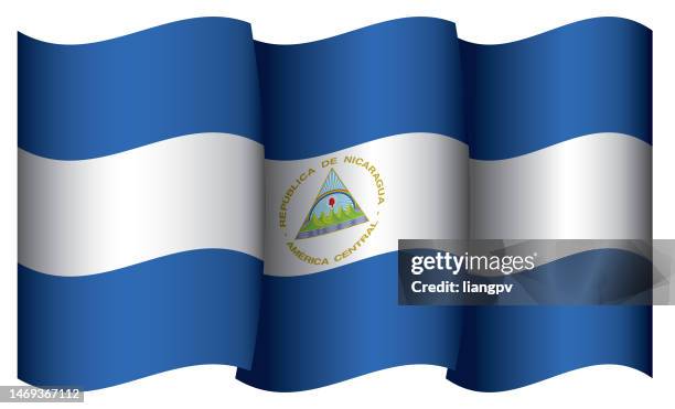 Flag Of Nicaragua High-Res Vector Graphic - Getty Images