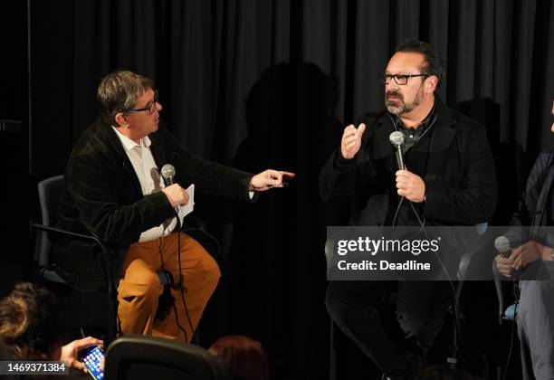 Anthony D'Alessandro and Director/Producer James Mangold