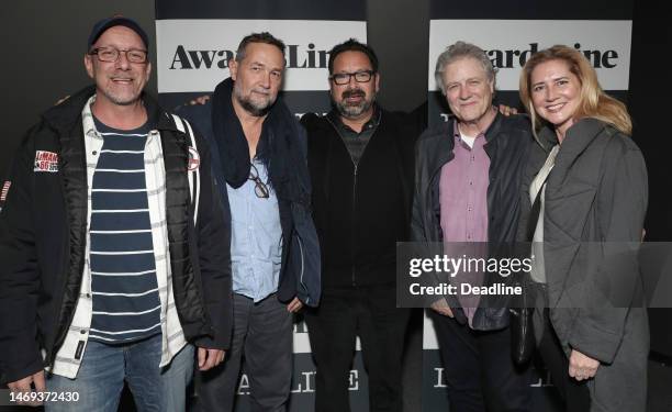 Editor Michael McCusker, Cinematographer Phedon Papamichael, Director/Producer James Mangold, Sound Editor Donald Sylvester and Script Supervisor