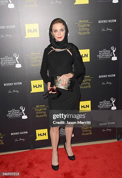 Actress Judith Chapman arrives at The 39th Annual Daytime Emmy Awards broadcasted on HLN held at The Beverly Hilton Hotel on June 23, 2012 in Beverly...