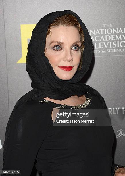 Actress Judith Chapman arrives at The 39th Annual Daytime Emmy Awards broadcasted on HLN held at The Beverly Hilton Hotel on June 23, 2012 in Beverly...