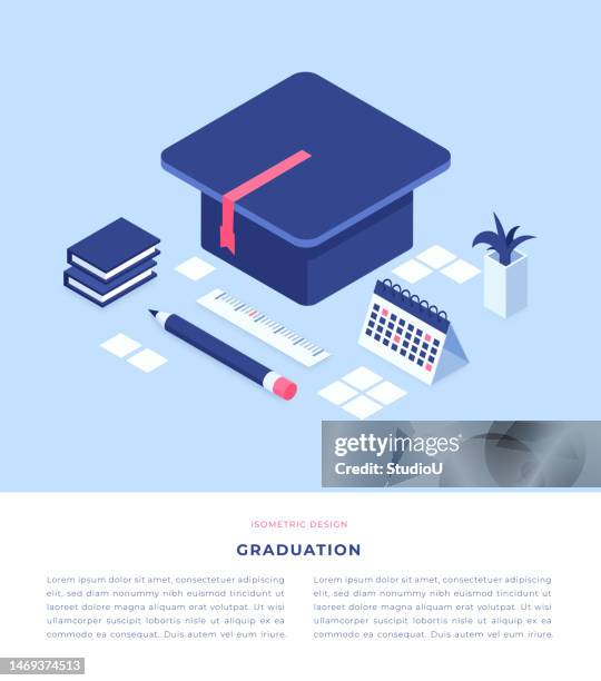 Isometric Graduation 18 Isometric Academia Stock Photos, High-Res Pictures, and Images ...