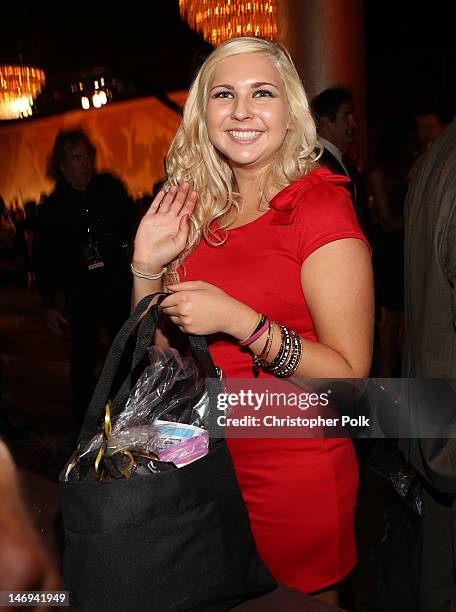 Guest attends The 39th Annual Daytime Emmy Awards broadcasted on HLN held at The Beverly Hilton Hotel on June 23, 2012 in Beverly Hills, California....