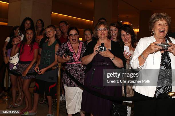 Guests attend The 39th Annual Daytime Emmy Awards broadcasted on HLN held at The Beverly Hilton Hotel on June 23, 2012 in Beverly Hills, California....