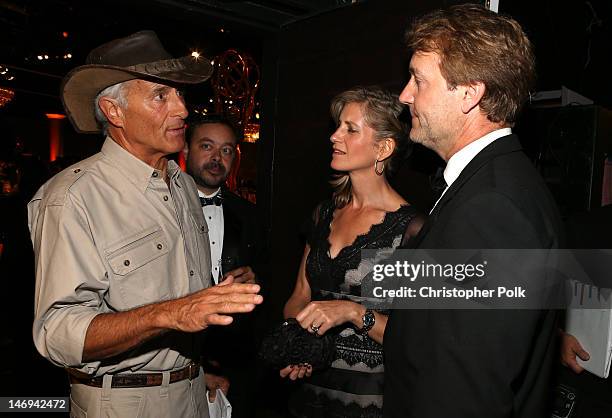 Personality Jack Hanna attends The 39th Annual Daytime Emmy Awards broadcasted on HLN held at The Beverly Hilton Hotel on June 23, 2012 in Beverly...