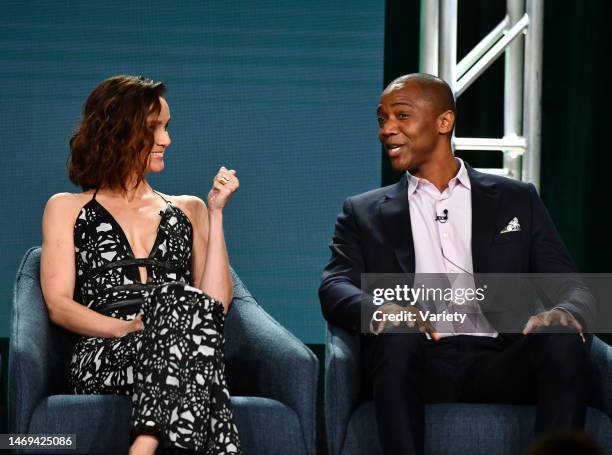 Sarah Wayne Callies and J. August Richards of NBC's 'Council of Dads'