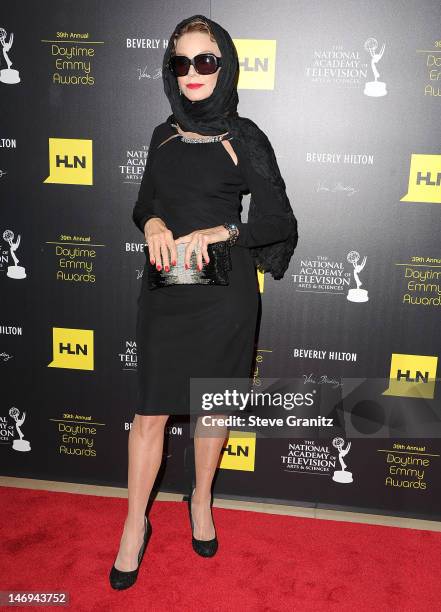 Judith Chapman attends 39th Annual Daytime Emmy Awards at The Beverly Hilton Hotel on June 23, 2012 in Beverly Hills, California.